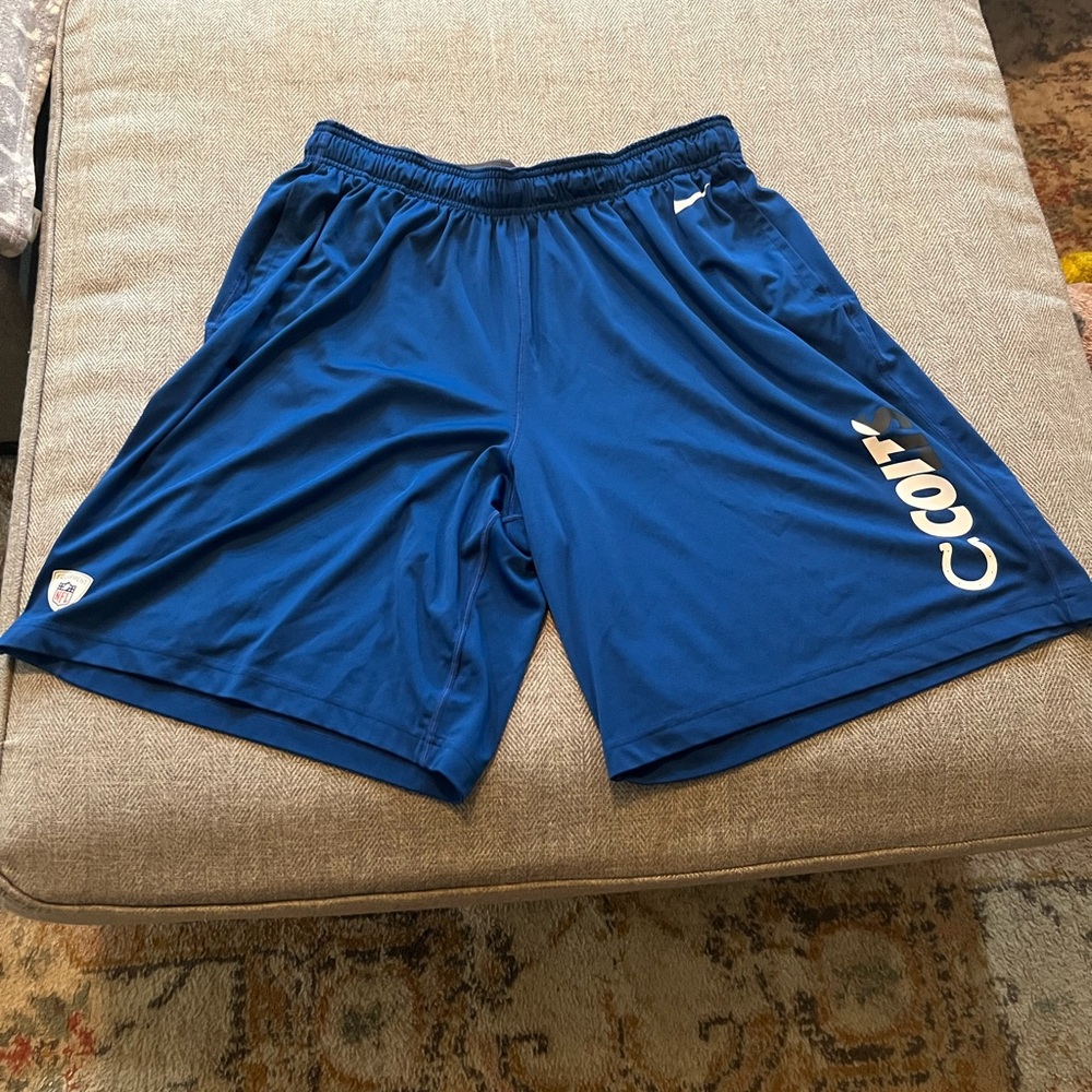 Blue Men's Athletic Shorts